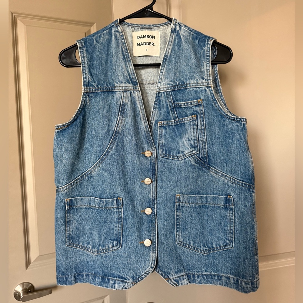 Damson Madder Blue Jean Jacket for Women